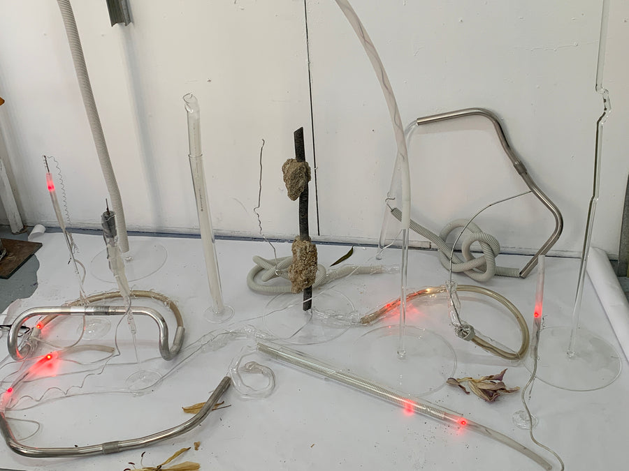 Despliegues (2026), studio as artwork, procedural practice by Magdalena Hart, image 3 of 10