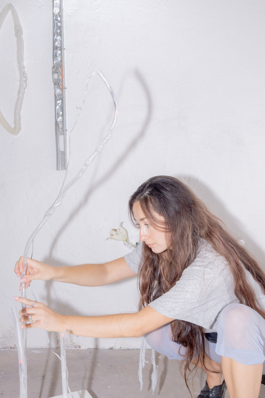 The Softest Hard (2026), blown glass and found object sculptures by Magdalena Hart, image 11 of 11